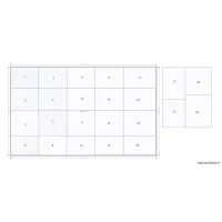 Plan Laurent Trellis dalles Calpinage