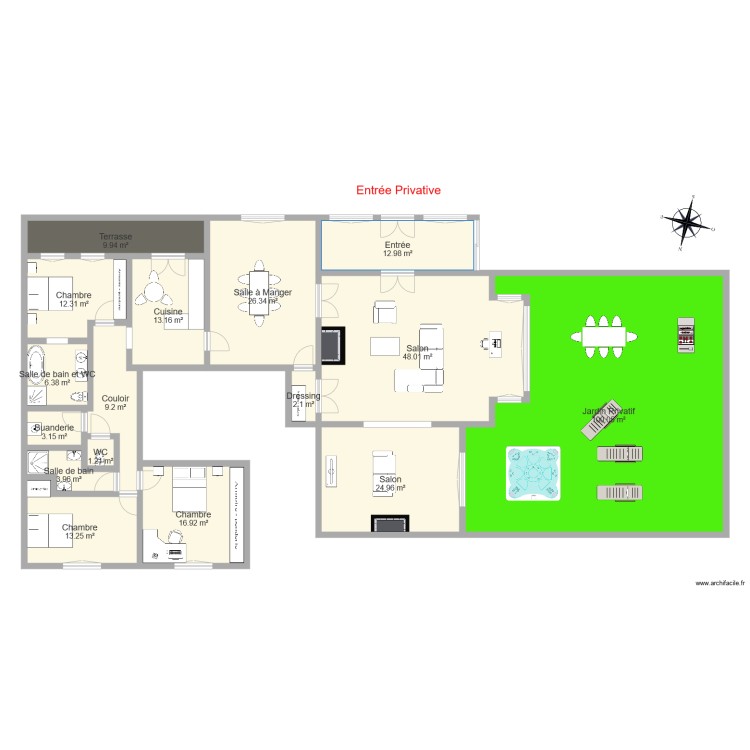 JUMEAU. Plan de 0 pièce et 0 m2