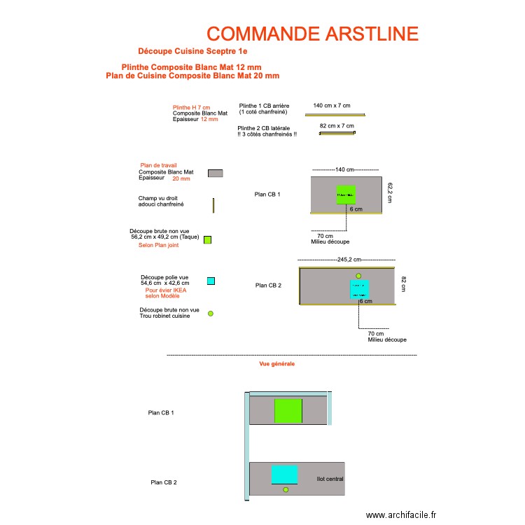 Tablette cuisine Sceptre Rez1 Commande. Plan de 0 pièce et 0 m2