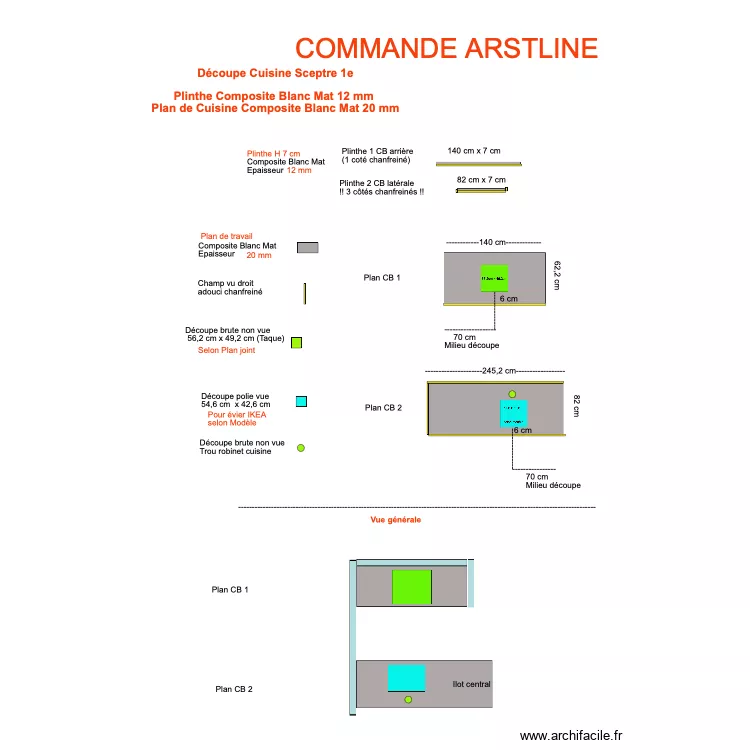 Tablette cuisine Sceptre Rez1 Commande. Plan de 0 pièce et 0 m2