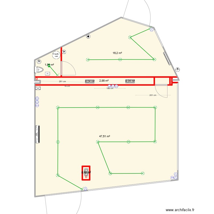 Robin 2. Plan de 0 pièce et 0 m2