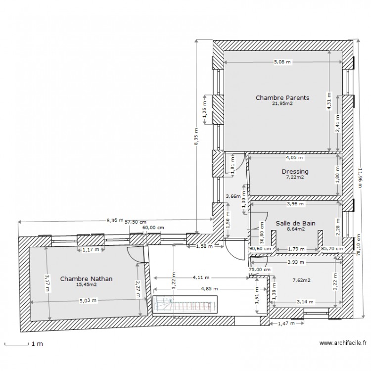 CrÃ©mat Etage - V2 corrigÃ©e. Plan de 0 pièce et 0 m2