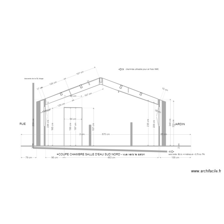 CH COUPE AAA 11. Plan de 0 pièce et 0 m2