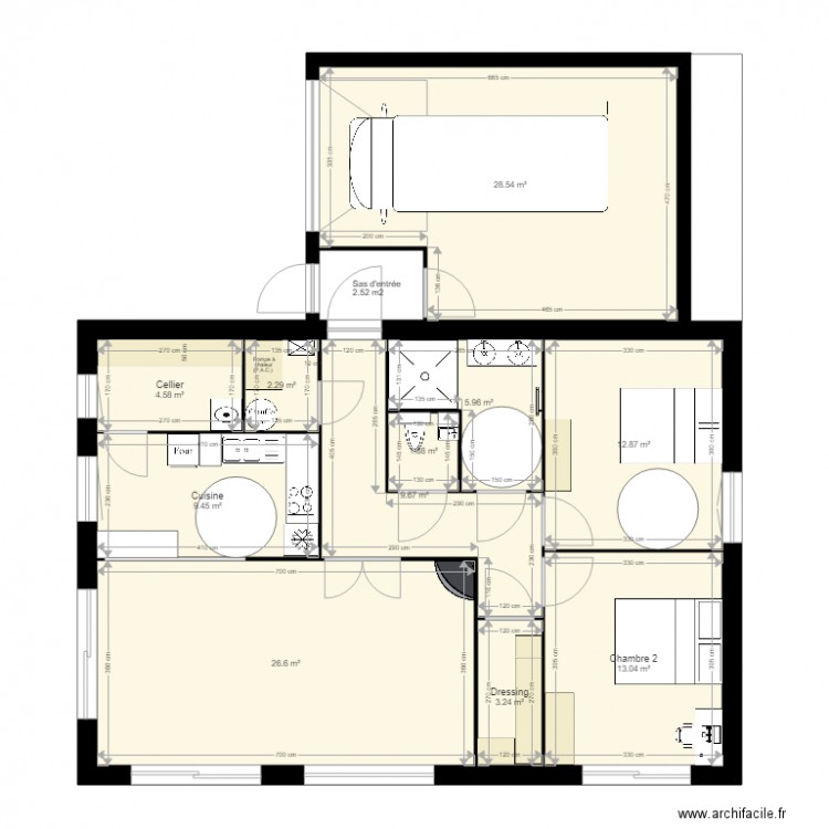  maison602. Plan de 0 pièce et 0 m2