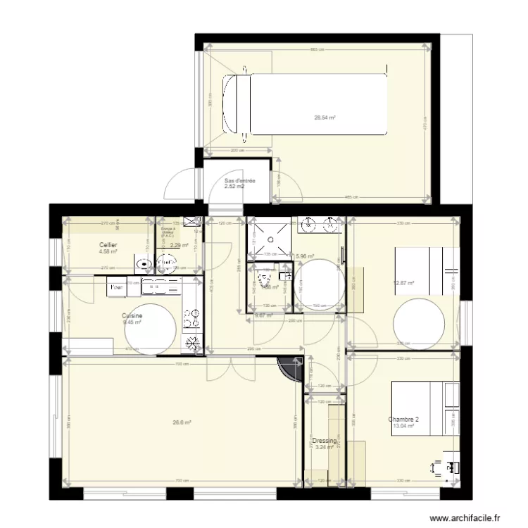  maison602. Plan de 