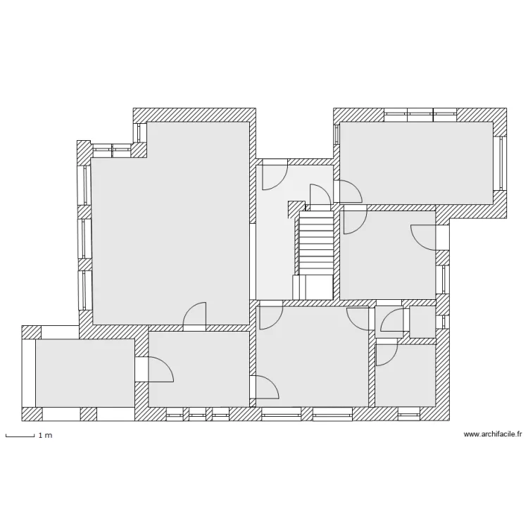 rez de chausse. Plan de 