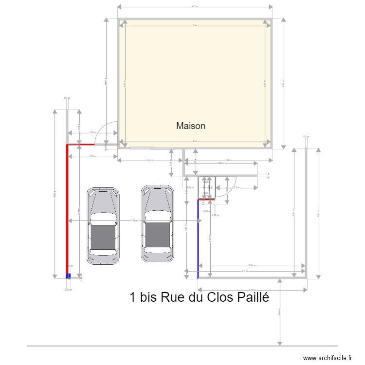 Clos Paillé Terrain après transformation 3. Plan de 0 pièce et 0 m2