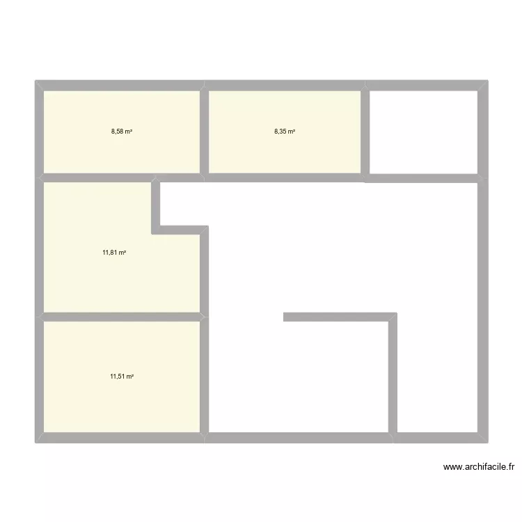 WCS. Plan de 4 Pièces et 40 m² WCS. Plan de 4 Pièces et 40 m²