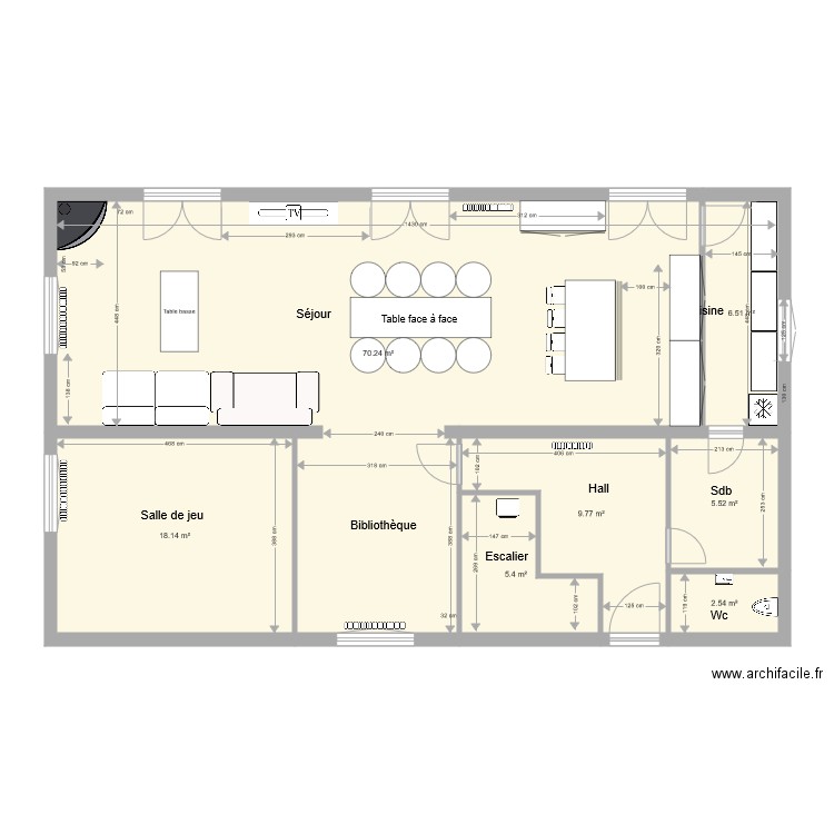 Maison Fillinges Projet 4. Plan de 0 pièce et 0 m2