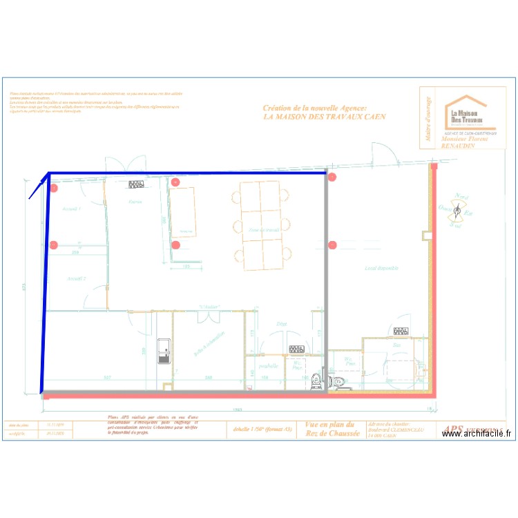 Plan evac. Plan de 0 pièce et 0 m2