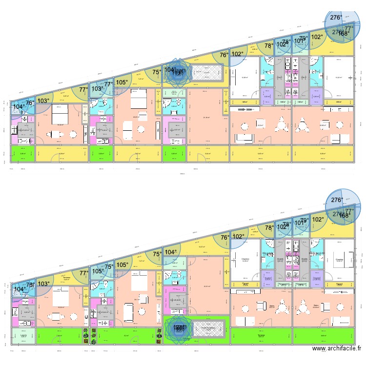 Plan cours 340 m2 Dabou Vf. Plan de 0 pièce et 0 m2