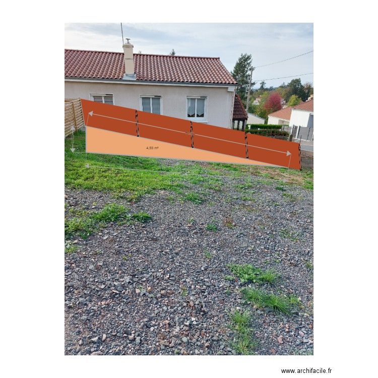 mur cloture. Plan de 0 pièce et 0 m2