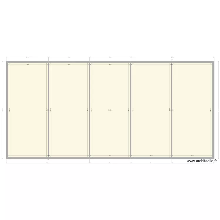 Hangar Vierge. Plan de Hangar Vierge. Plan de