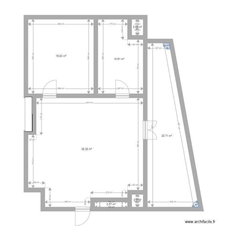 local bédarieu. Plan de 0 pièce et 0 m2