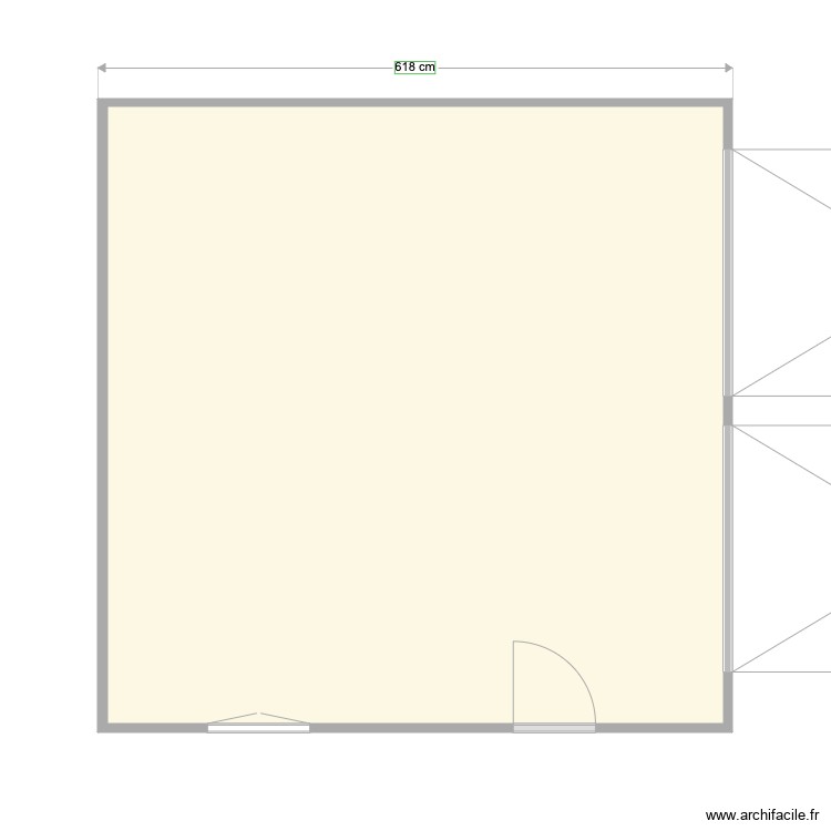 garage. Plan de 0 pièce et 0 m2