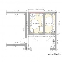 Plan vestiaires sanitaires Handicapé 07 03 16