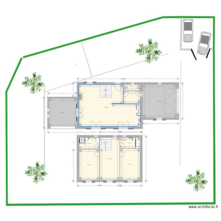 rêve 3. Plan de 0 pièce et 0 m2