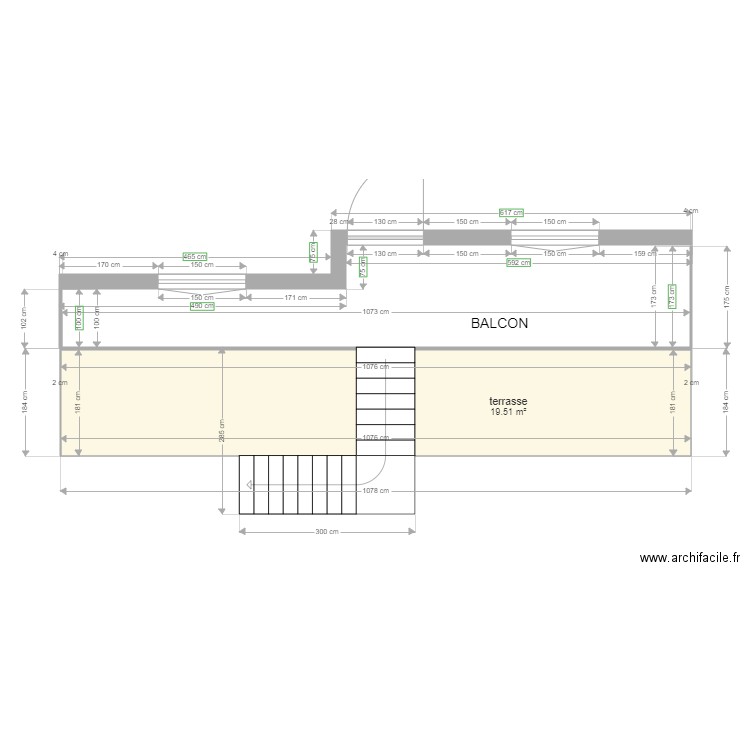 projet terrasse 1. Plan de 0 pièce et 0 m2