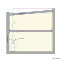 Plan coupe fumisterie avec toutes dimensions