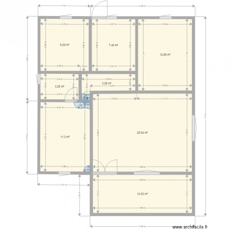 Bob. Plan de 0 pièce et 0 m2