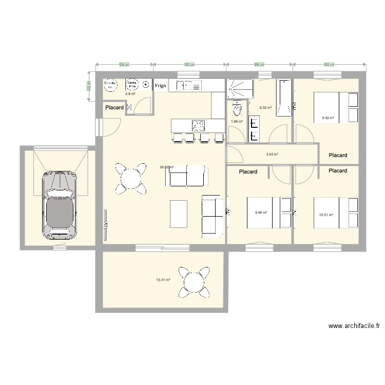 Avant Projet Mouton . Plan de 0 pièce et 0 m2