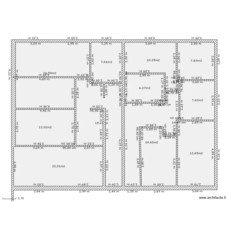 DERB FFFeeee. Plan de 