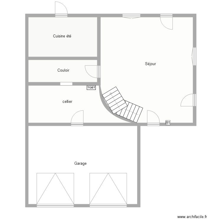 Jean Yves RdC. Plan de 0 pièce et 0 m2