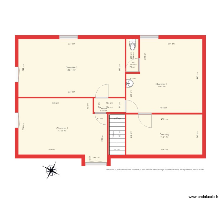 BI 3316. Plan de 0 pièce et 0 m2