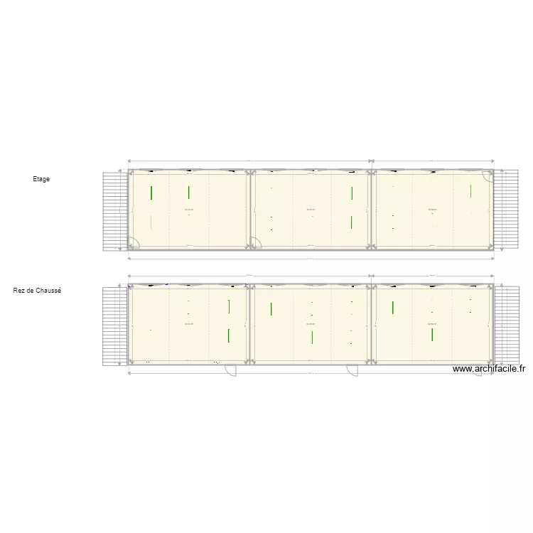 Ecole libre de Pepinster. Plan de 