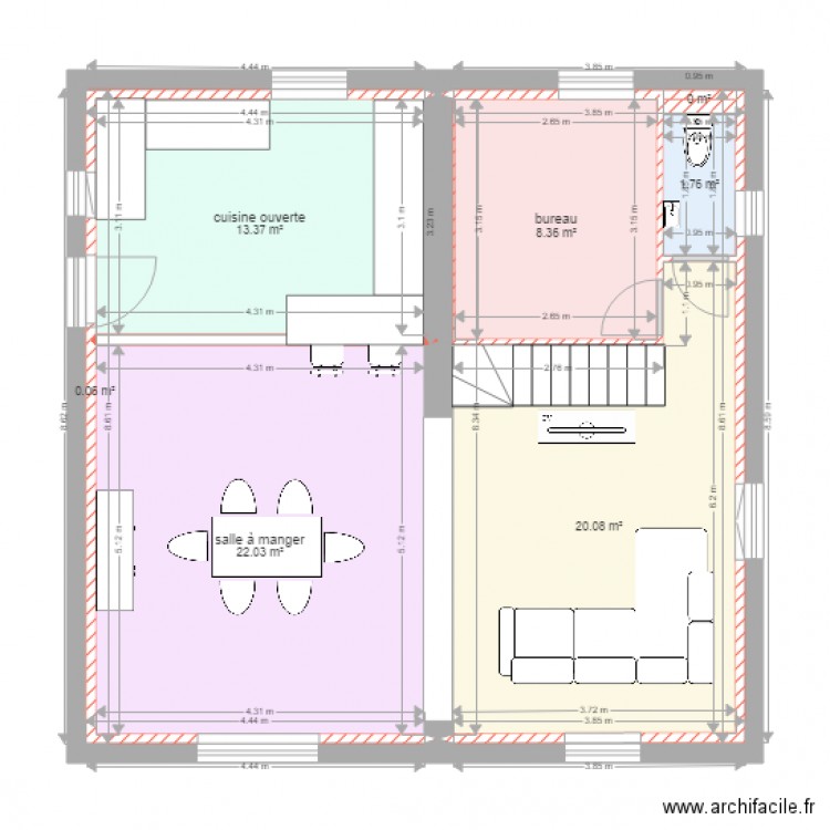 DUVAL BENTAYEB. Plan de 0 pièce et 0 m2