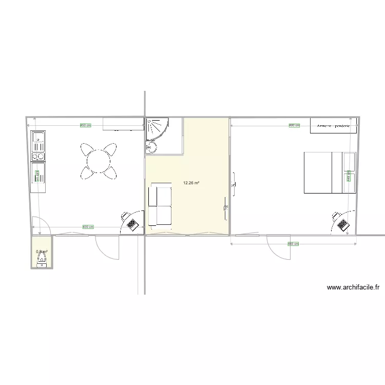 EXTENSION VIGNAUX RDC. Plan de EXTENSION VIGNAUX RDC. Plan de
