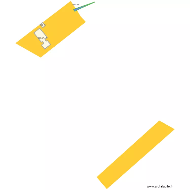 CADASTRE A580-622-621. Plan de 