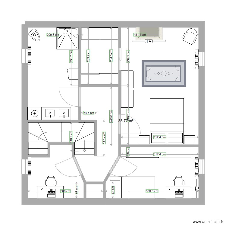 Haut Fontaine Fourches. Plan de 0 pièce et 0 m2