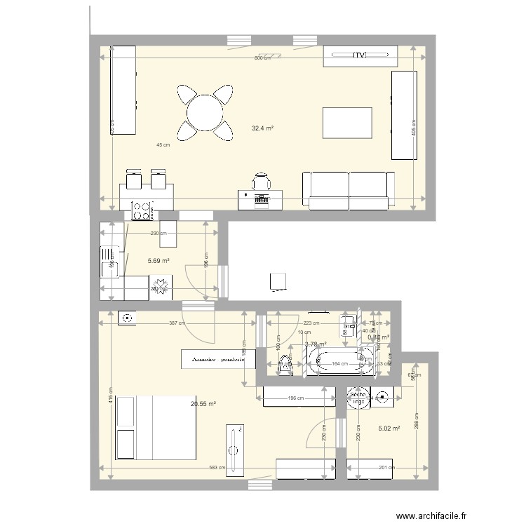 Infante nouveau. Plan de 0 pièce et 0 m2