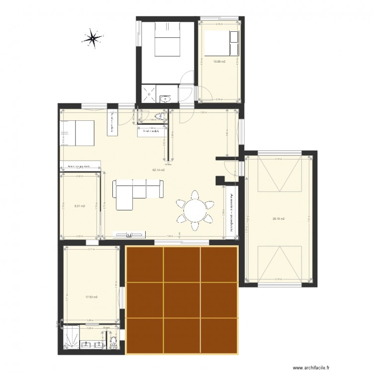 Extension Renan 25 fab. Plan de 0 pièce et 0 m2