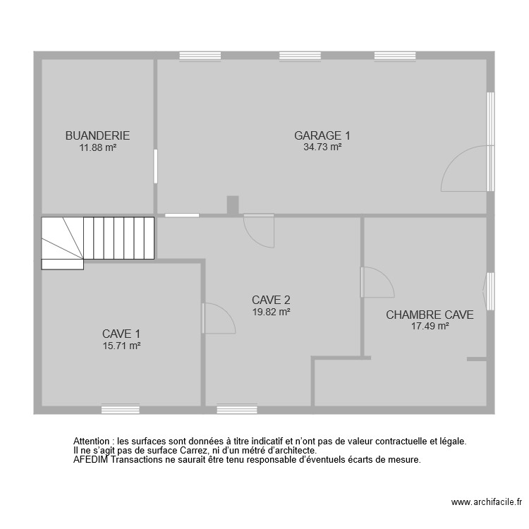 BI 5139 ANNEXES EF. Plan de 0 pièce et 0 m2