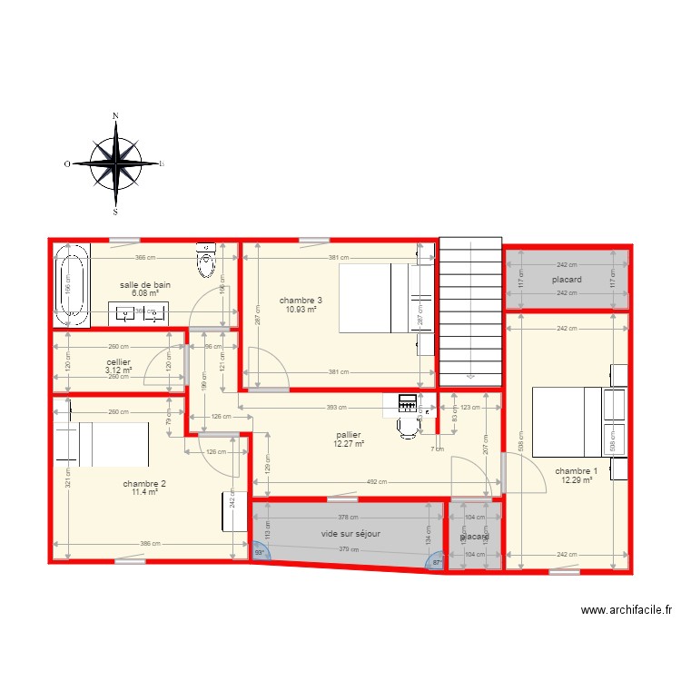 BI 1530 NIVEAU 2. Plan de 0 pièce et 0 m2