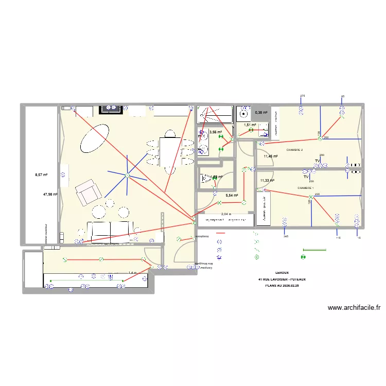 Lavoisier 2026.05.25. 5. Plan de 9  et 92 m²