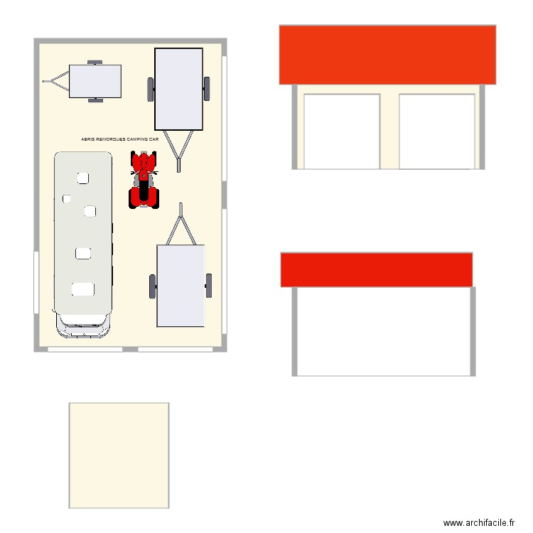 ABRI VEHICULE. Plan de 0 pièce et 0 m2