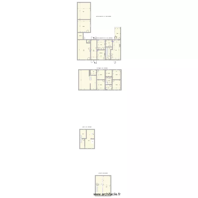 Plan Electricite Etat futur immediat. Plan de 