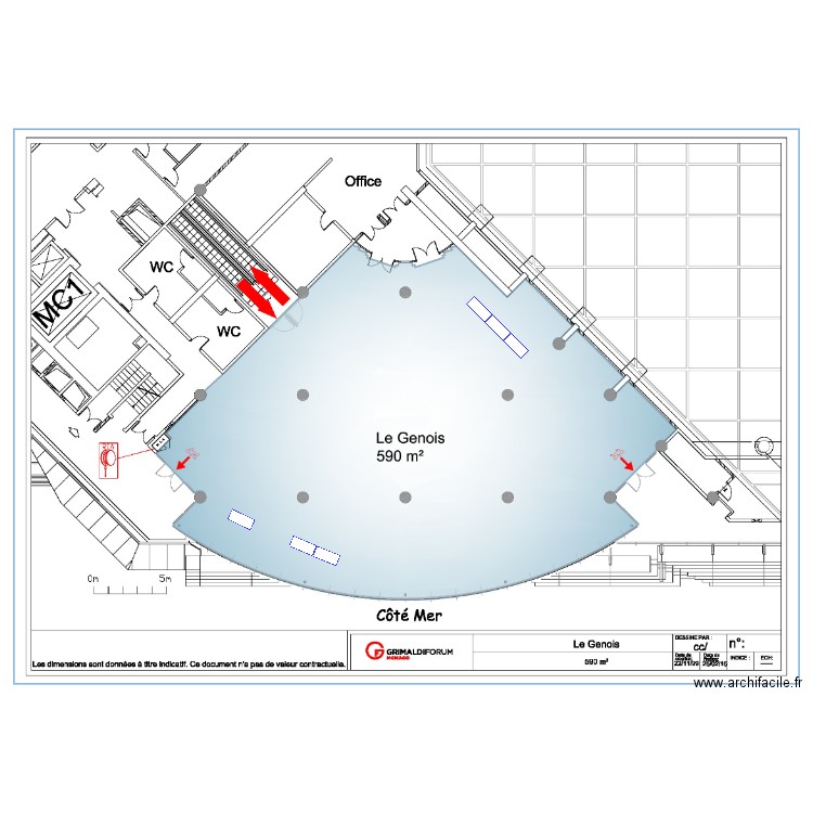 Génois OPA. Plan de 0 pièce et 0 m2