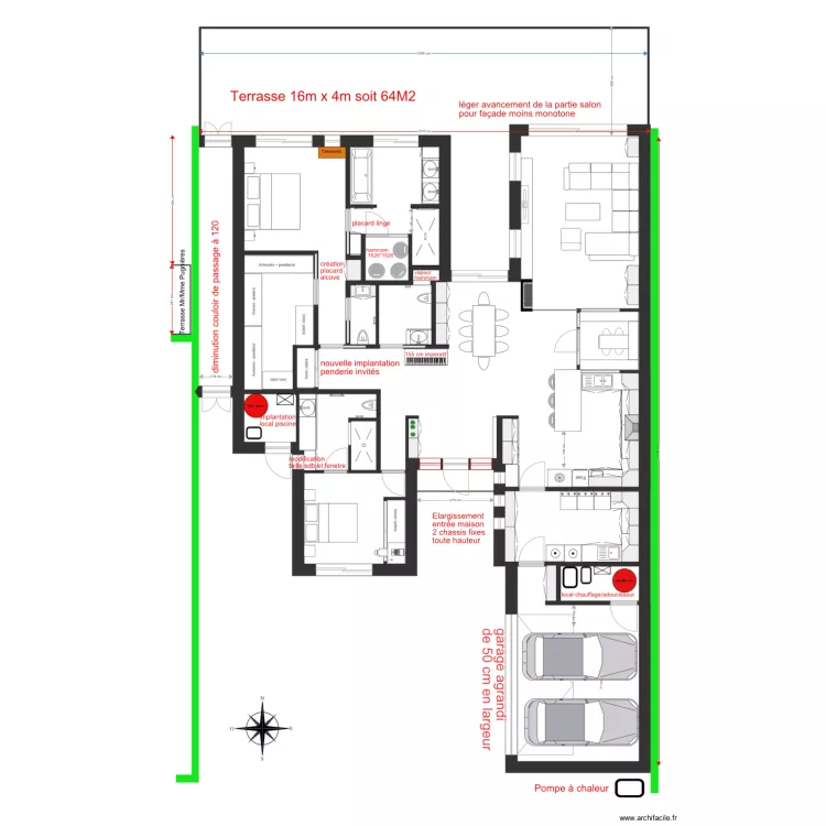 Villa Pascal 1 octobre 2016 RT2012  V2. Plan de 