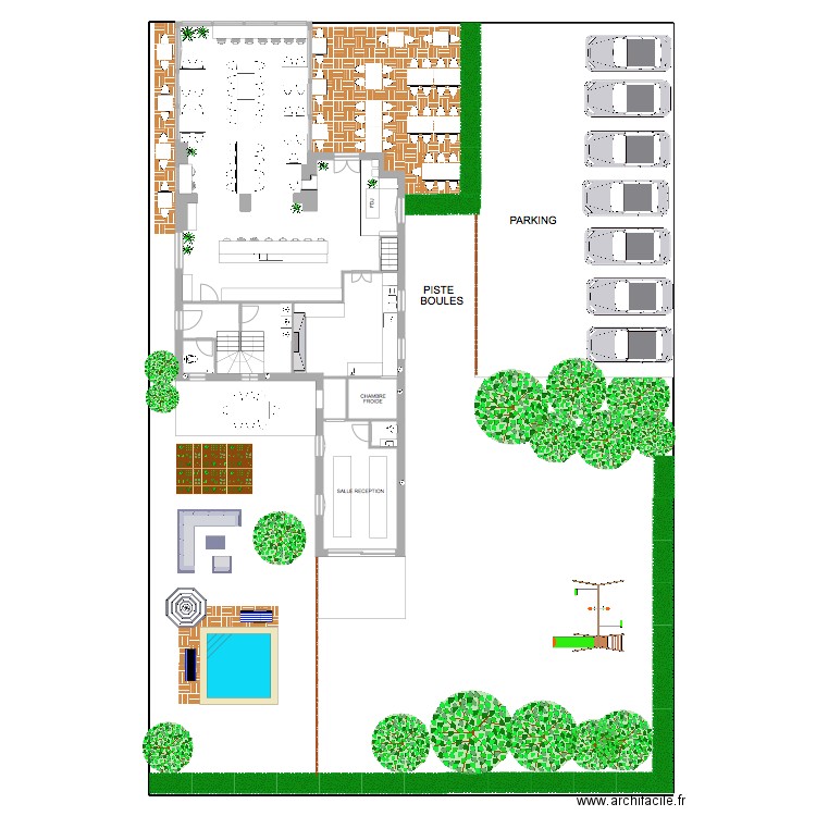 plan evry projet 2. Plan de 0 pièce et 0 m2