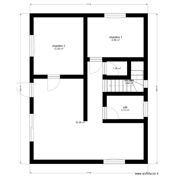 sous sol modif. Plan de 0 pièce et 0 m2