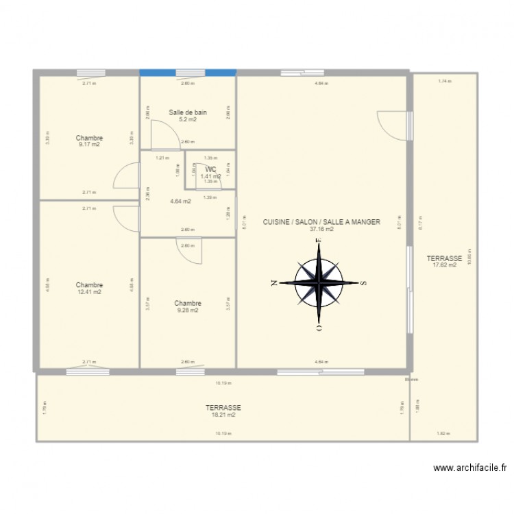 SALERNE 4. Plan de 0 pièce et 0 m2