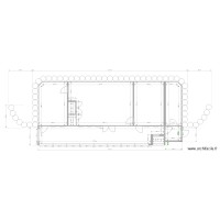 Earthship 3 plan de niveau avec cotations