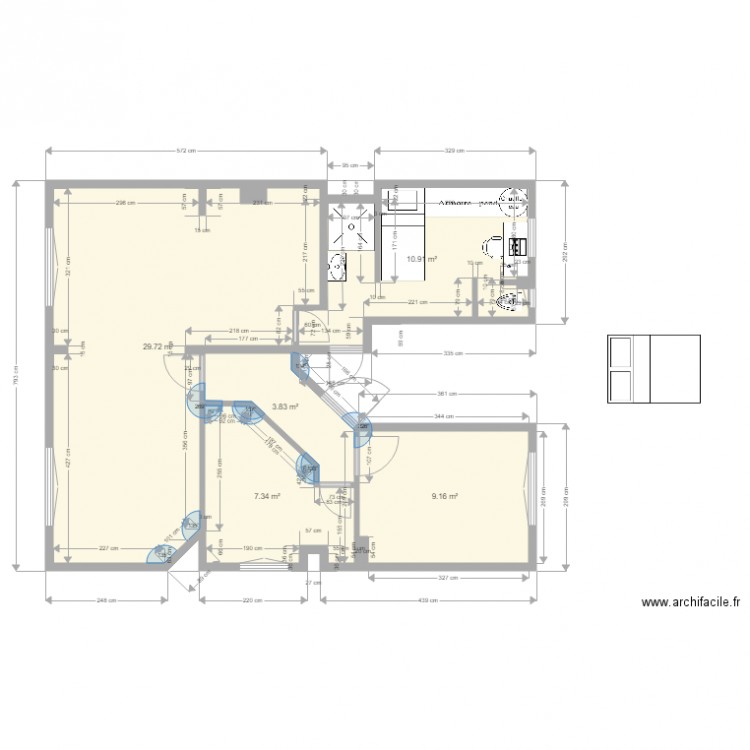 OLIVIA PLAN PROJETE 4. Plan de 0 pièce et 0 m2