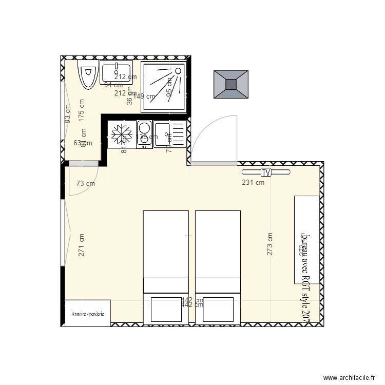 527SDB . Plan de 0 pièce et 0 m2