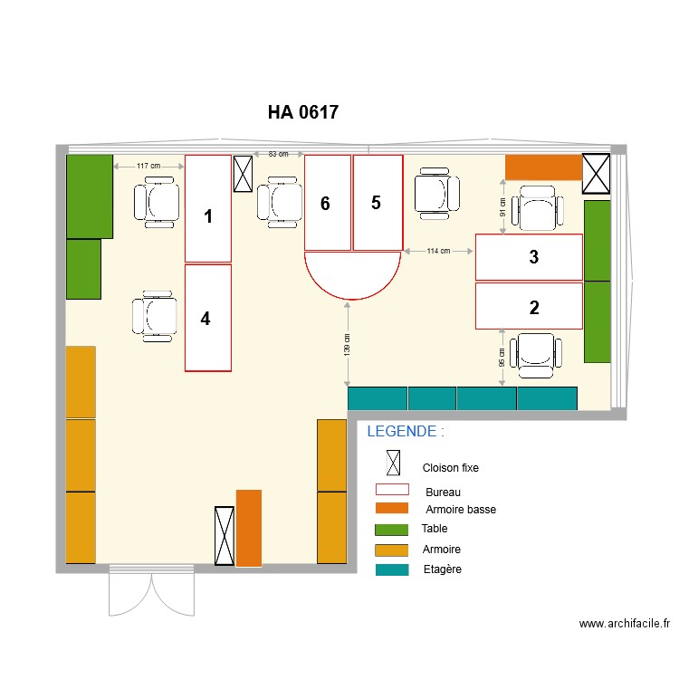 Open space chimie APRES2. Plan de 0 pièce et 0 m2