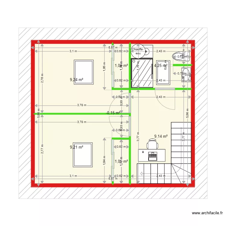 LEFEVER ETAGE V3. Plan de LEFEVER ETAGE V3. Plan de